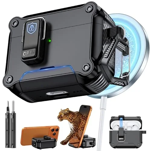 AirPods Pro 3 Case with Secure Lock